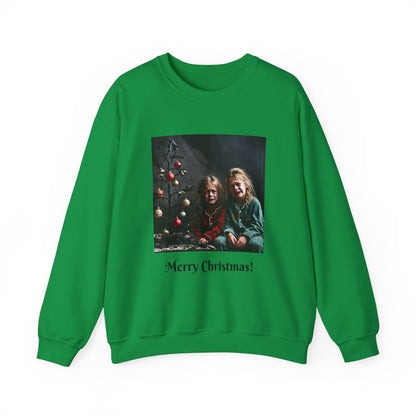 Merry Christmas with Crying Kids Design