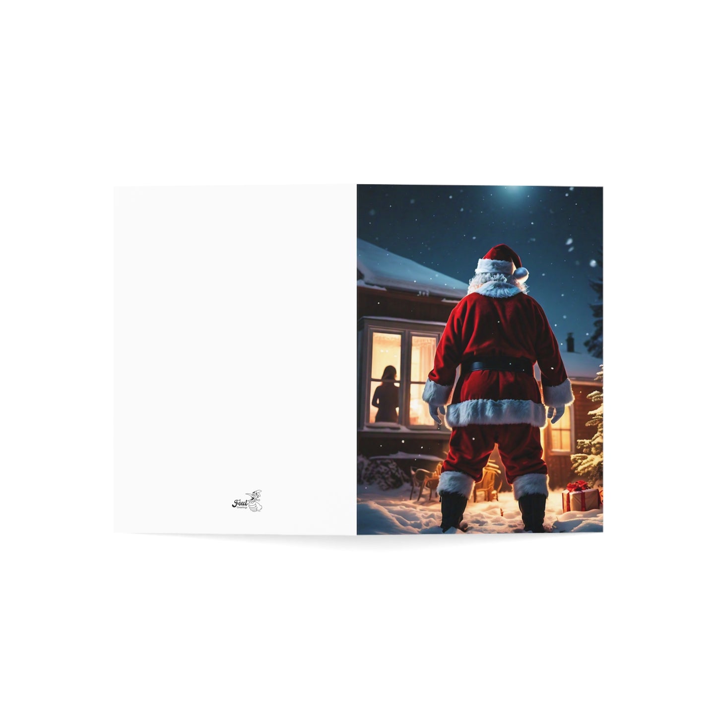 He Knows When Your Awake - Christmas Cards - Set of 1, 10, 30, or 50pcs