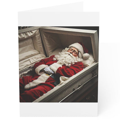 "Sleepy" Santa Christmas Cards