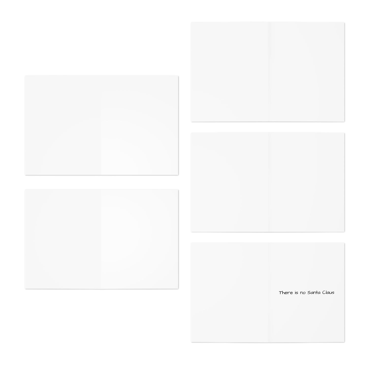 Christmas Variety Pack of Foul Greeting Cards (5-Pack)