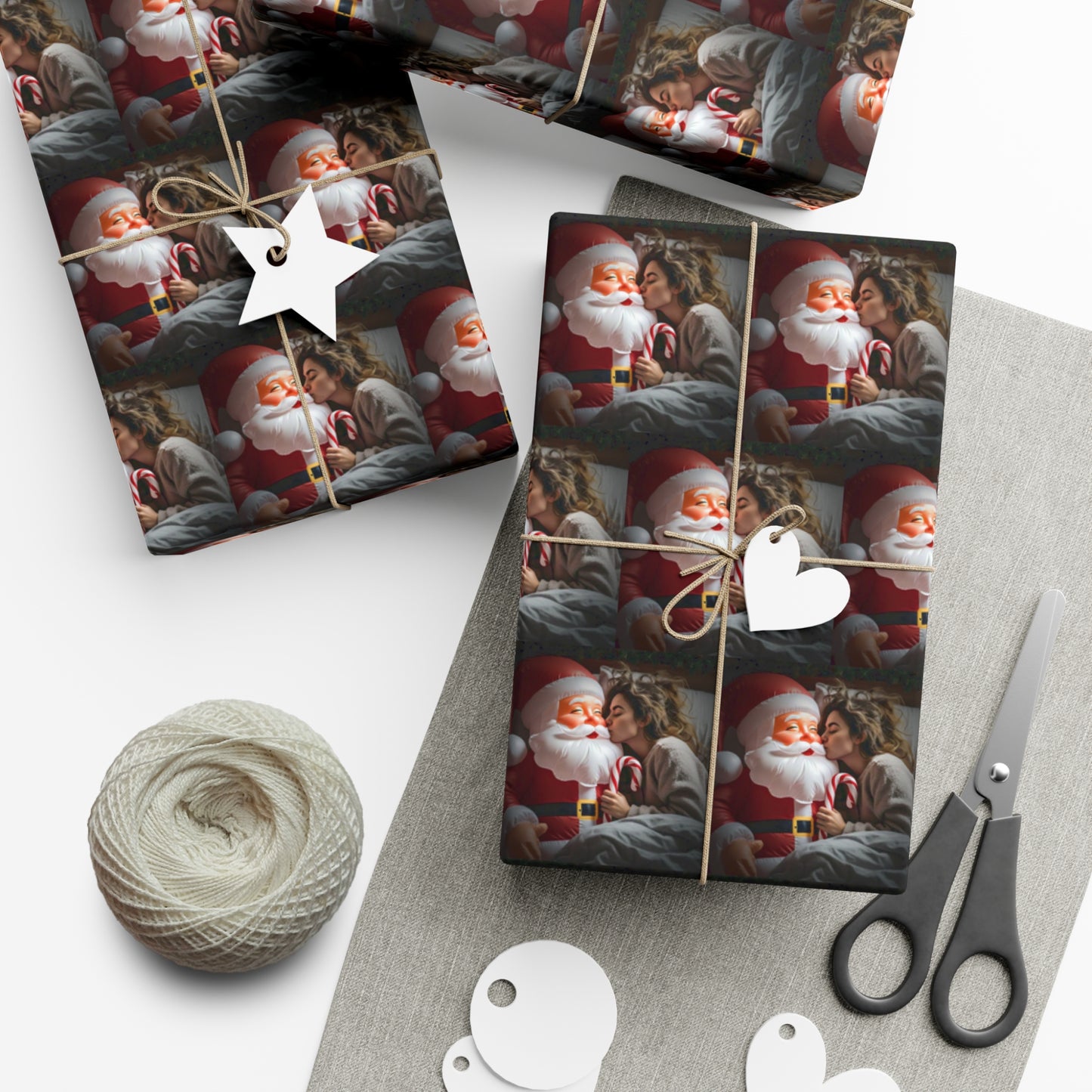 Handy Claus - Wrapping Paper