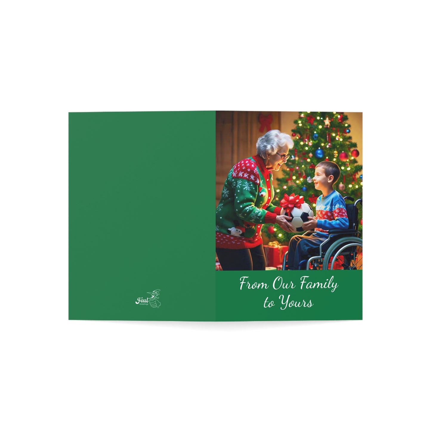 Grandma's Special Gift Holiday Cards - 1 to 50 Packs