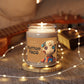 "Button Face" Sweet Sniffing Candle - Valentines Gift - 9oz | Whimsical Home Fragrance for Cozy Spaces