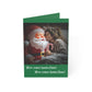 Here Comes Handy Claus - Christmas Cards (1, 10, 30, and 50pcs)